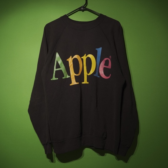 986 Vintage Apple Multicolor Sweat 